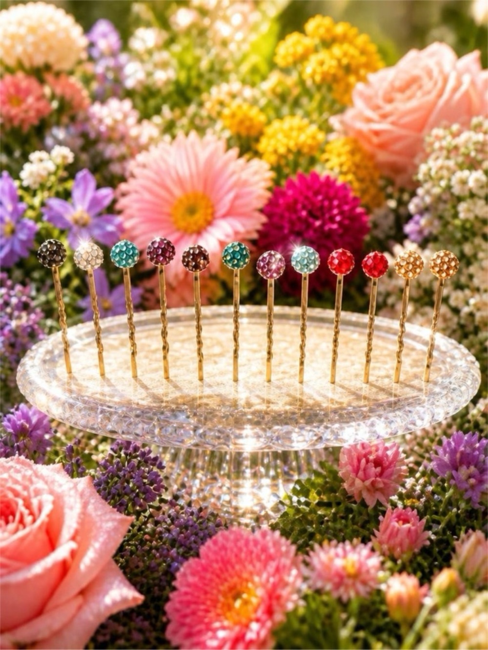 Crystal Hairpins